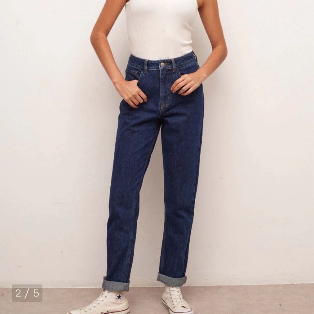 NWT Nobody’s Child mid rise mom jeans